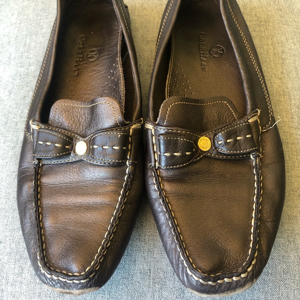 Cole Haan Brown Moccasins